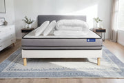 Pacchetto letto completo - Materasso 200x200cm + Box spring con doghe (kit) + 2 cuscini + Piumino - Actiflex Night