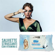 MAURY'S KIT 6CF SALVIETTE DETERGENTI UMIDIFICATE STRUCCANTI PER PELLI SENSIBILI