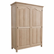 Armadio classico in legno 2 porte grezzo l.157 p.60 h.217 (3203) - Mobili 2G