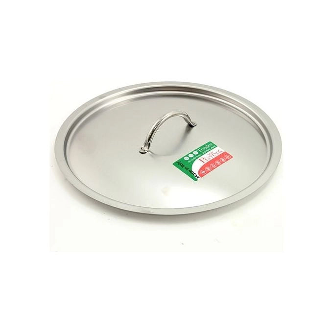 PINTINOX PNT310B50 Tender Coperchio in Acciaio Inox 18-10 per Uso Professionale adatto a Induzione colore Argento