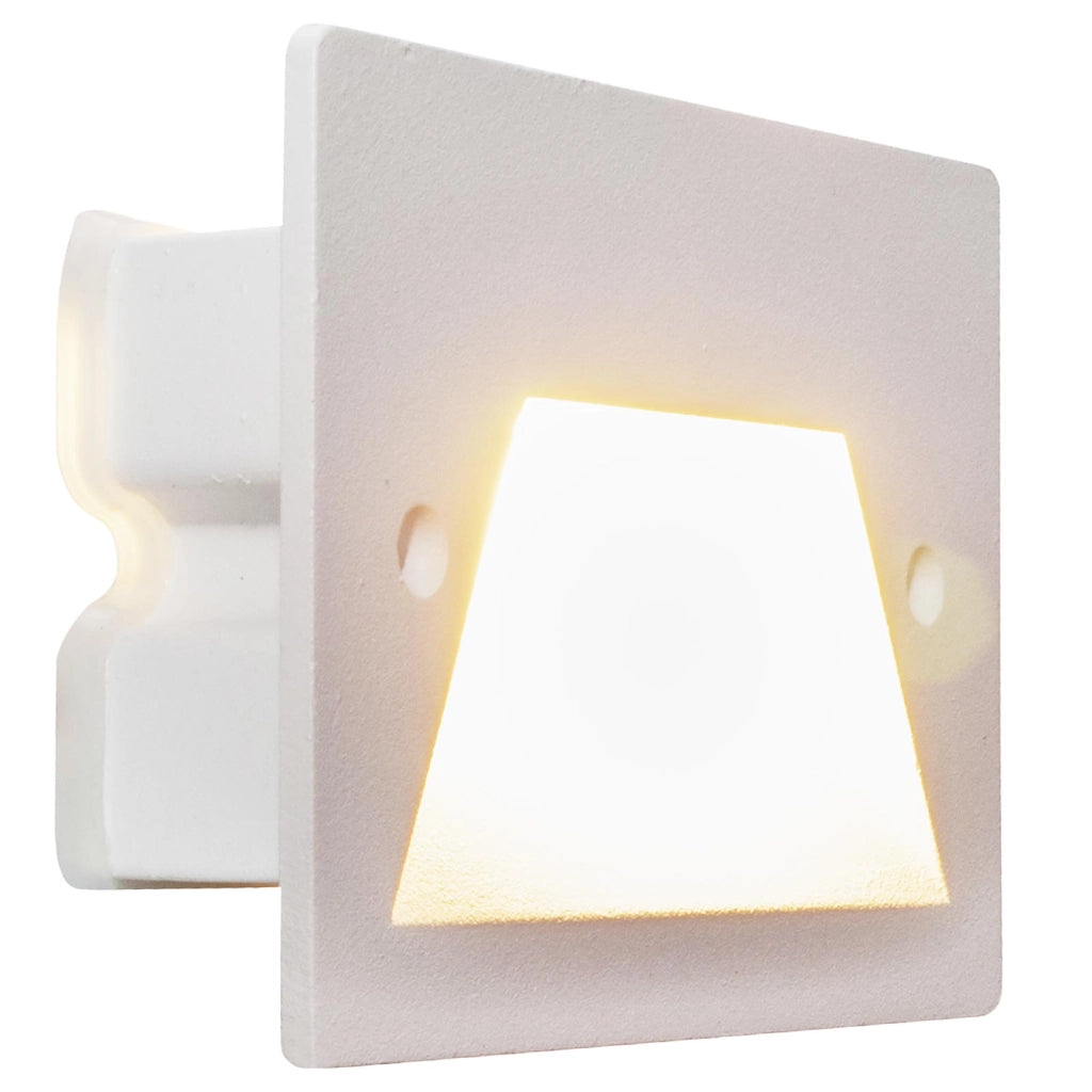 Faretto segnapassi IP65 LED 3W incasso scatola 503 scale giardino viale gradini 230V COLORE BIANCO LUCE LED CCT da 3000K a 6000K