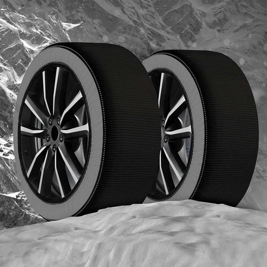 Sneeuwcatena per auto - catena per pneumatici testata secondo EN 16662-1 - nero - misura (S)