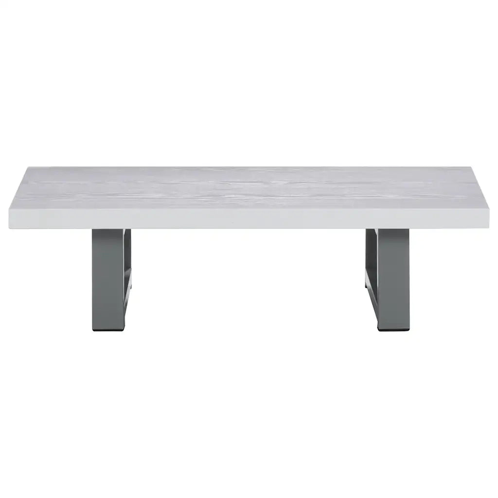 Set Mobili da Bagno 2 pz Ceramica Bianco