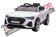 Auto Elettrica per Bambini Audi E-Tron 12v colore Bianco