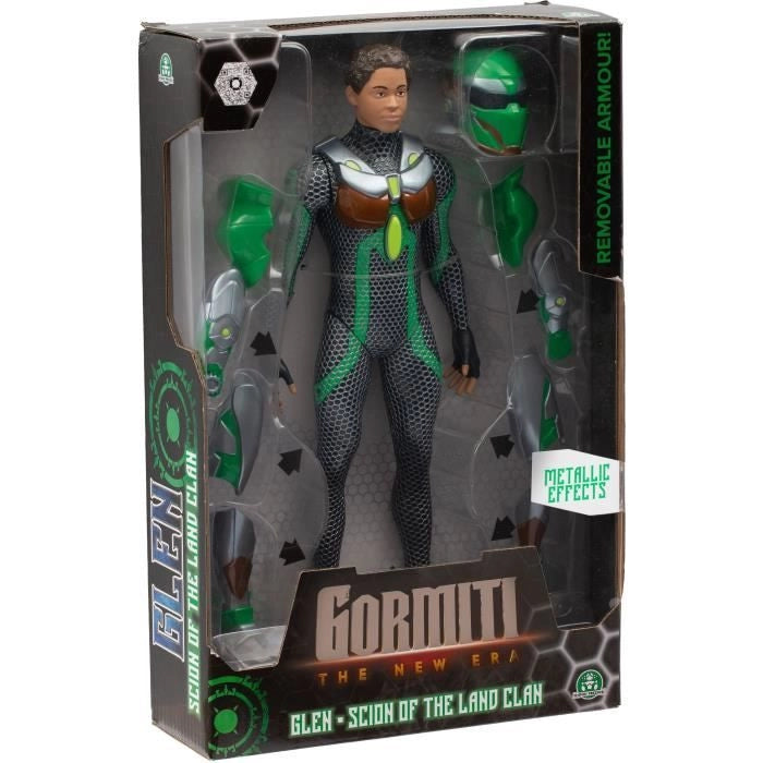 Figura articolata - GORMITI - Scion con armatura modello Terra - 27 cm - da 4 anni - GRV031