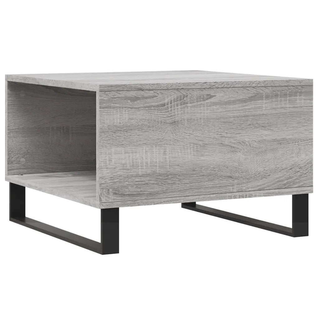 Tavolino salotto | Tavolino da caff¨¨ | Tavolino da Soggiorno Grigio Sonoma 55x55x36,5 cm Legno Multistrato