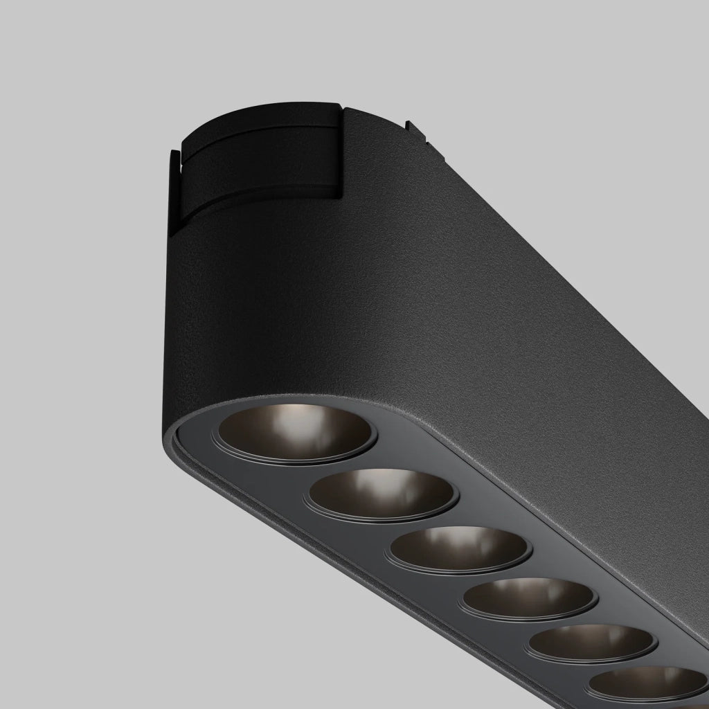 Maytoni Lampada da binario Radity Points 1 luce LED integrato nero metallo