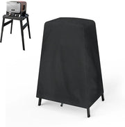 Oven a vapore per legno [OO101EU] con manico in stile standard, 420D Oxford, impermeabile all'aria, impermeabile alla polvere con chiusura a gomito, nero