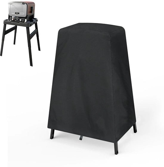 Oven a vapore per legno [OO101EU] con manico in stile standard, 420D Oxford, impermeabile all'aria, impermeabile alla polvere con chiusura a gomito, nero