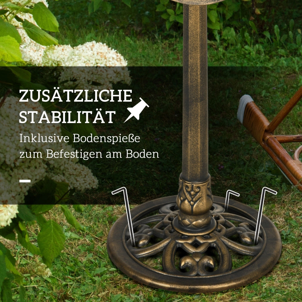 Vasca per uccelli ¨C zephmum ¨C bronzo ?50x71 cm