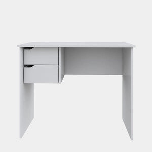 SCRITTOIO 2 CASSETTI 90X50X73 CM BIANCO- 1,0 pz