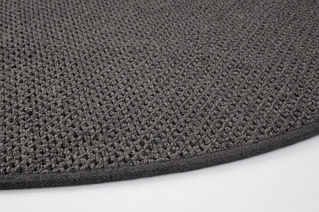 Tappeto da Esterno Ø150x1,1 cm Daya Grigio