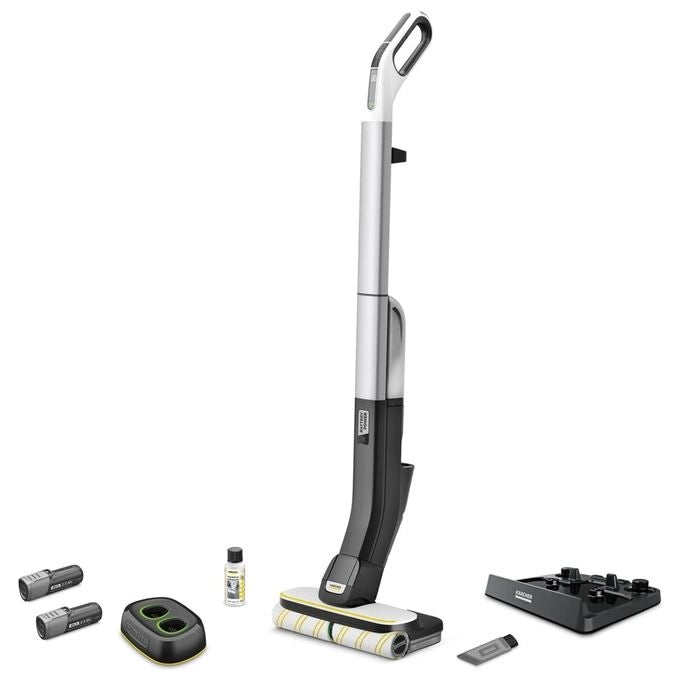 Kärcher 1.056-400.0 FC 4-4 Aspirapolvere elettrica Batteria 2 serbatoi 90 m² 30 min autonomia colore Nero Grigio