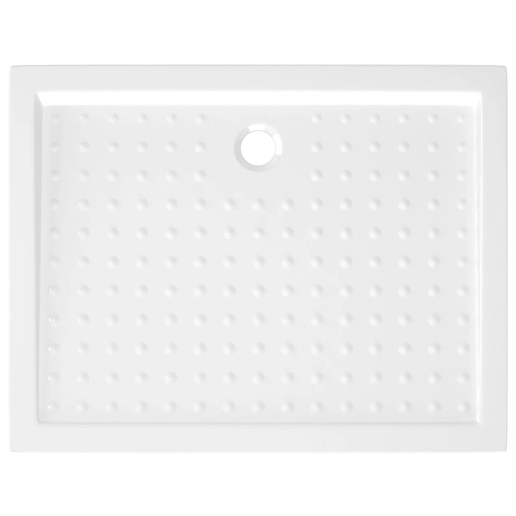 Piatto Doccia con Superficie Puntinata Bianco 90x70x4 cm in ABS CFW3759848