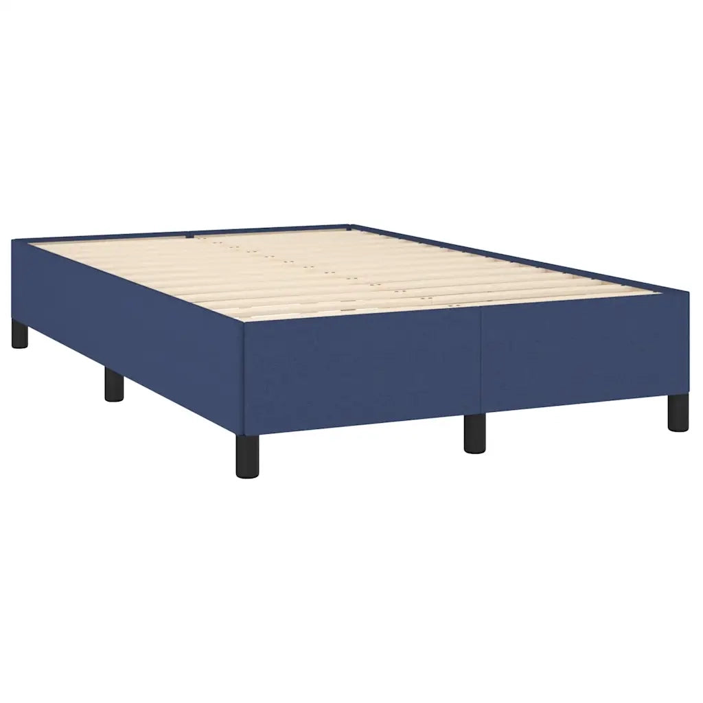 Giroletto a Molle con Materasso Blu 120x190 cm in Tessuto 3270347