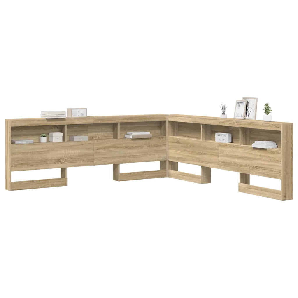 Testiera | Testata contenitore Rovere Sonoma 200 cm Legno multistrato