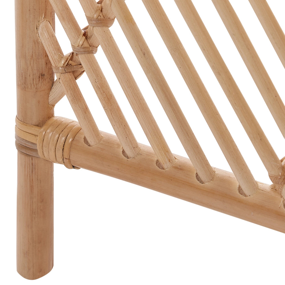 Divisorio per la stanza Luce naturale Telaio in rattan 3 pannelli Pieghevole Decorativo Schermo di vimini Divisorio