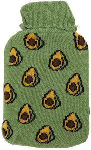 Bottiglia di acqua calda portatile - 2000 ml - Color avocado - Lavabile - Adatto per bambini e adulti