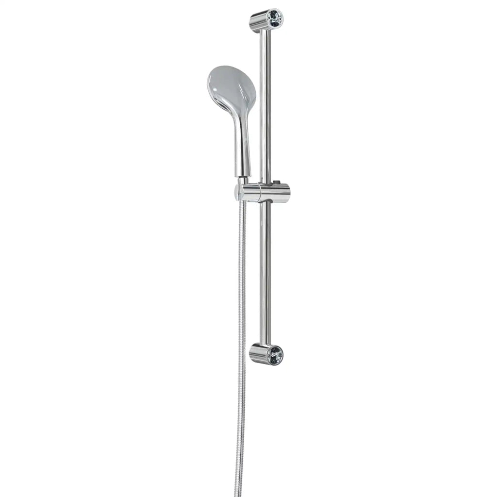 Set di Sistema Doccia Cromato 71 cm Acciaio Inox CFW3575962