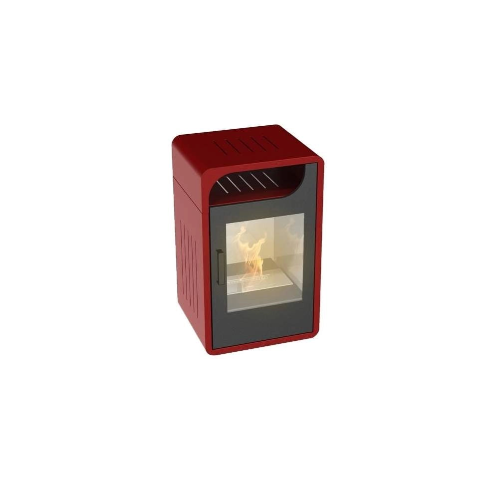 Stufa a Bioetanolo Fiammetta Junior Statica Gmr Trading Colore: Bordeaux