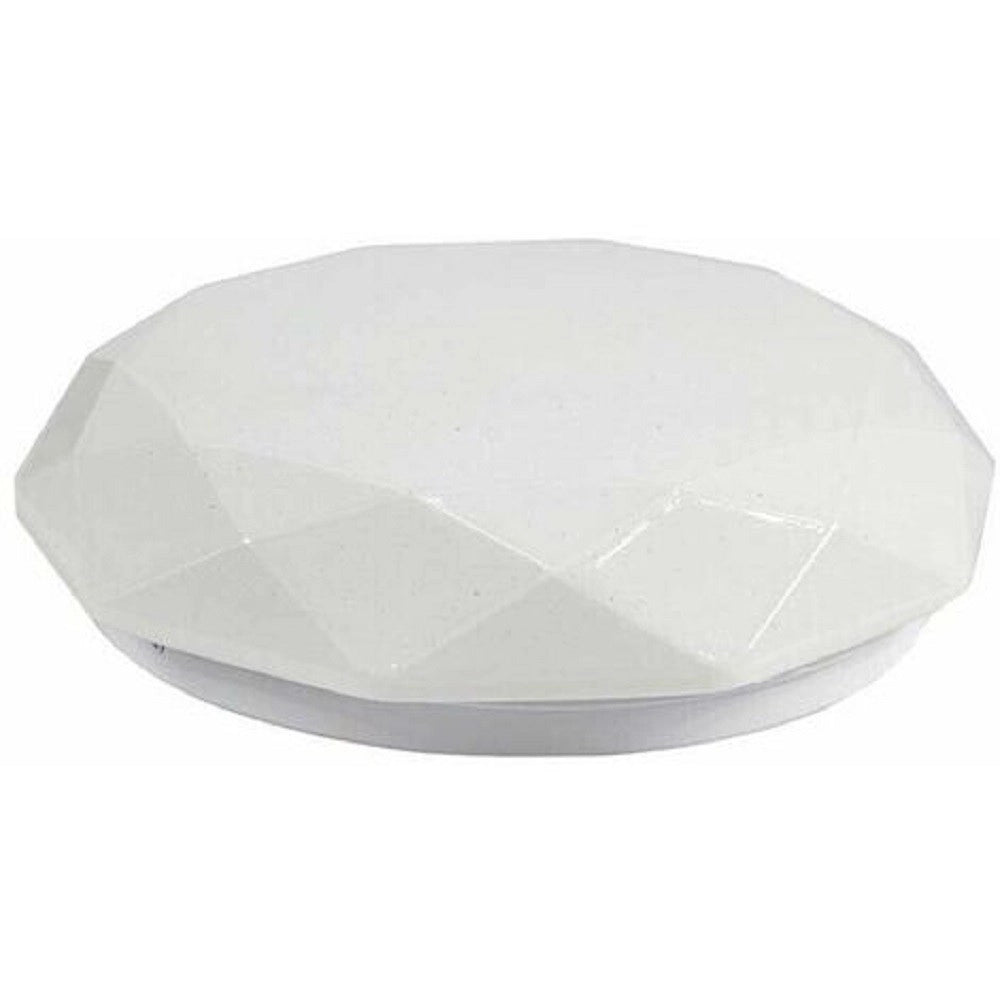 Trade Shop - Plafoniera Da Soffitto 24 W Lampadario Lampada Luce Naturale Fredda Calda -