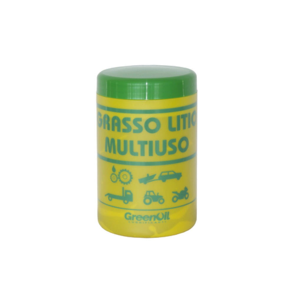 Grasso al litio GREENOIL lubrificante ad alte prestazioni 500-1000-125 ml 1 LT