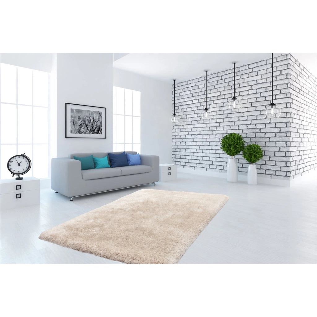 Tappeto a pelo lungo Cosy 500 avorio 120x170 cm