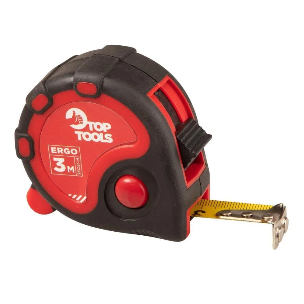 Topex 27c123 flessometro acciaio io, 3 m x 16 mm