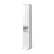 Vicco Armadio per il bagno Bianco 30.2 x 191.5 cm con ante e vano a giorno