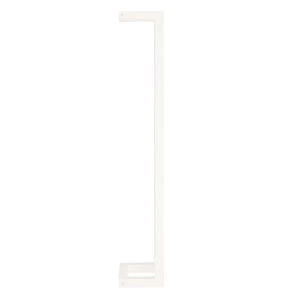 Portasciugamani bianco 23x18x110 cm in legno massello di pino 02_0005499