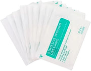 Wond dressing 20 pezzi - Pannolani autoadesivi sterili - Adesivi per la cura della pelle - Per ferite/schegge - 6x7 cm - Bende per ferite