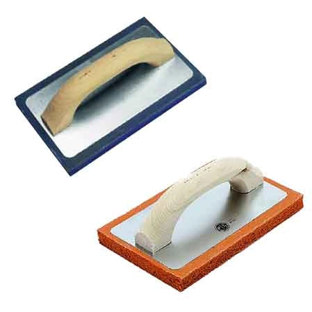 FRATTONE IN GOMMASPUGNA LEVIGATO 215 PAVAN '819/1-E' 215x135x15 mm - blu (dura) - PAVAN