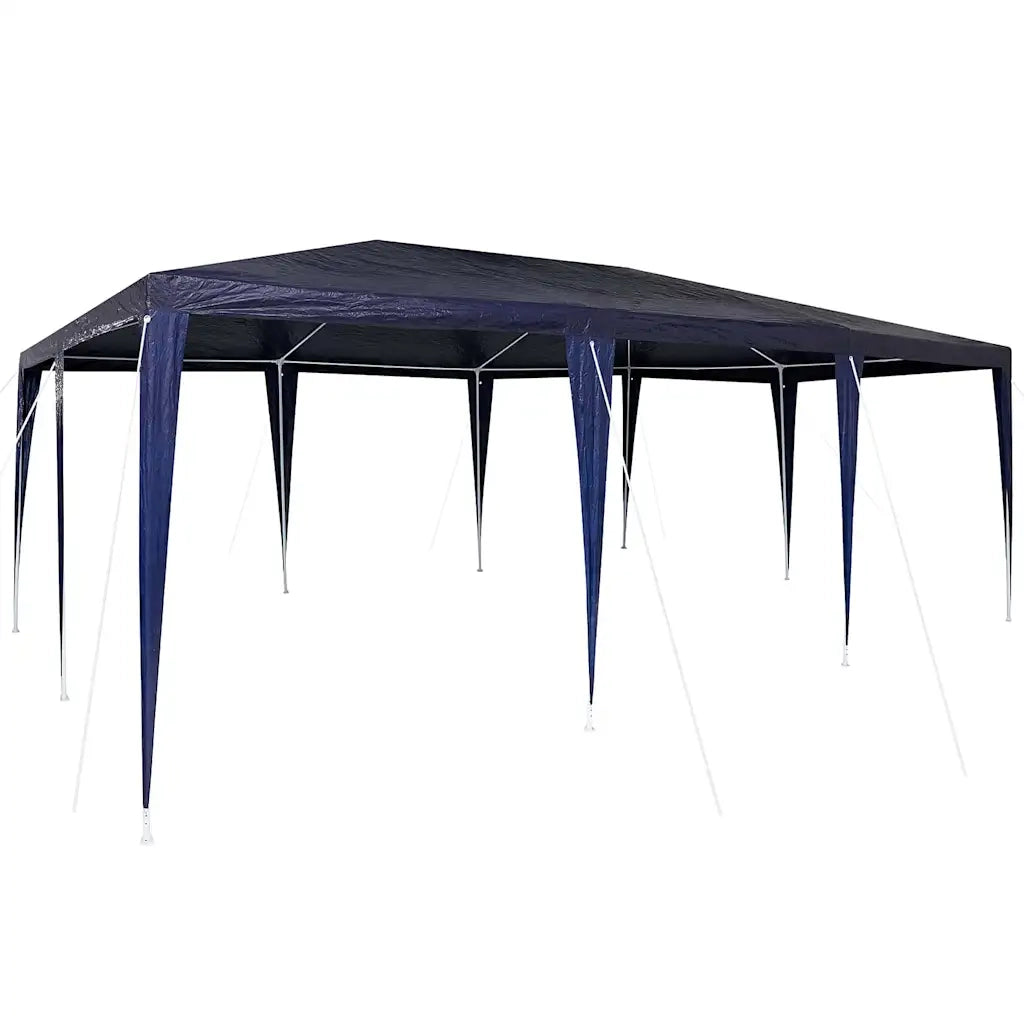 Tenda Party-Tenda da festa Blu 600 x 400 x 266 cm Polietilene e Acciaio