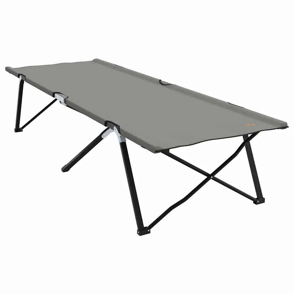Letto da campeggio pieghevole 2 pz Grigio 206 x 76 x 74 cm CFW8812857