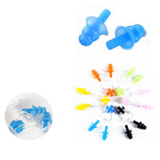 Trade Shop - Set Clip Naso Nuoto + Tappi Per Orecchie Immersioni Subacquee Assortiti 605431 -