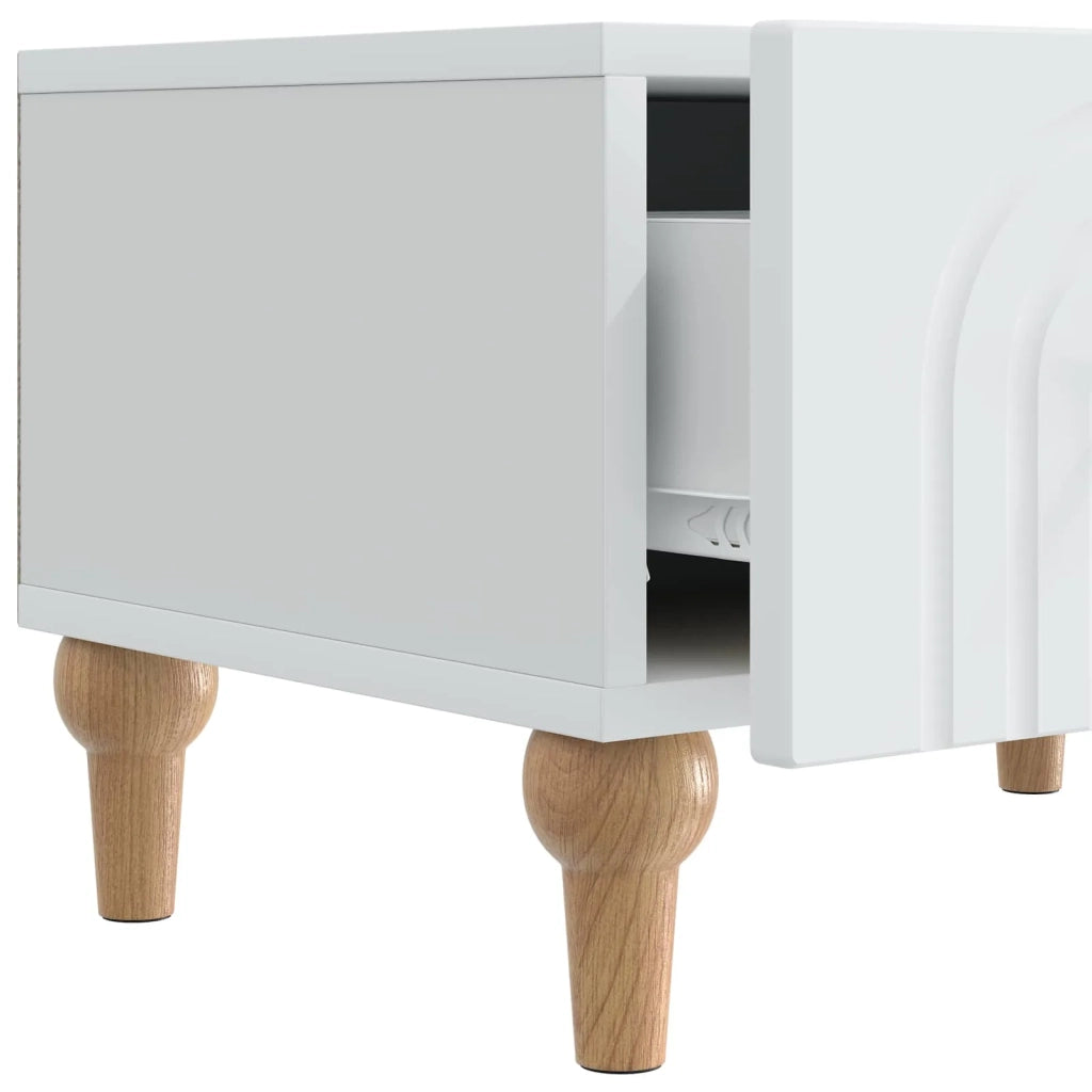 Mobile TV-Credenza per TV Bianco 147 x 34,5 x 30 cm Legno ingegnerizzato 296499