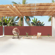 Tenda da Sole Laterale Retrattile-Tenda parasole per balcone per giardino Marrone 160x1200 cm 256883