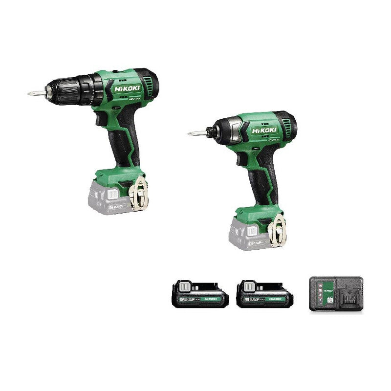 HIKOKI KIT TRAPANO+AVVITATORE IMP KC12HKDA2 12V- 1,0 pz