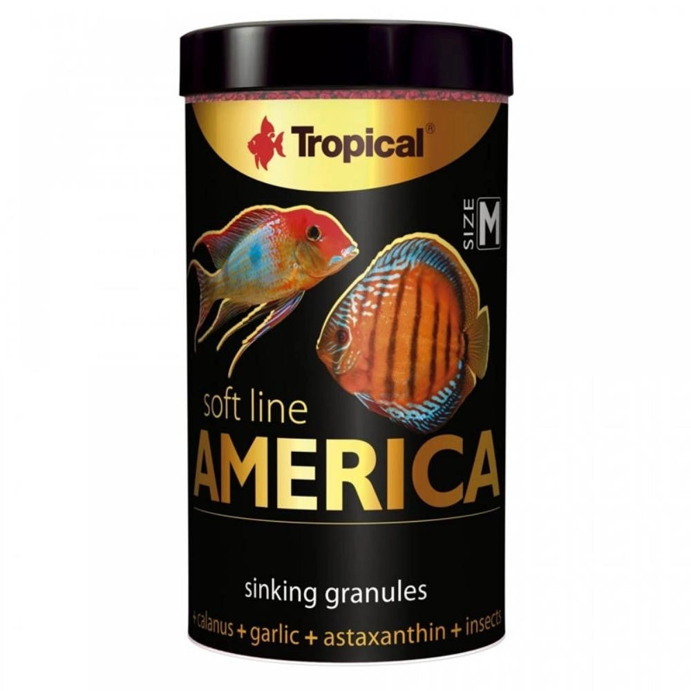Tropical SoftLine America - Mangime per Pesci del Nord e del Sud America Modello: M, Formato: 250 ml