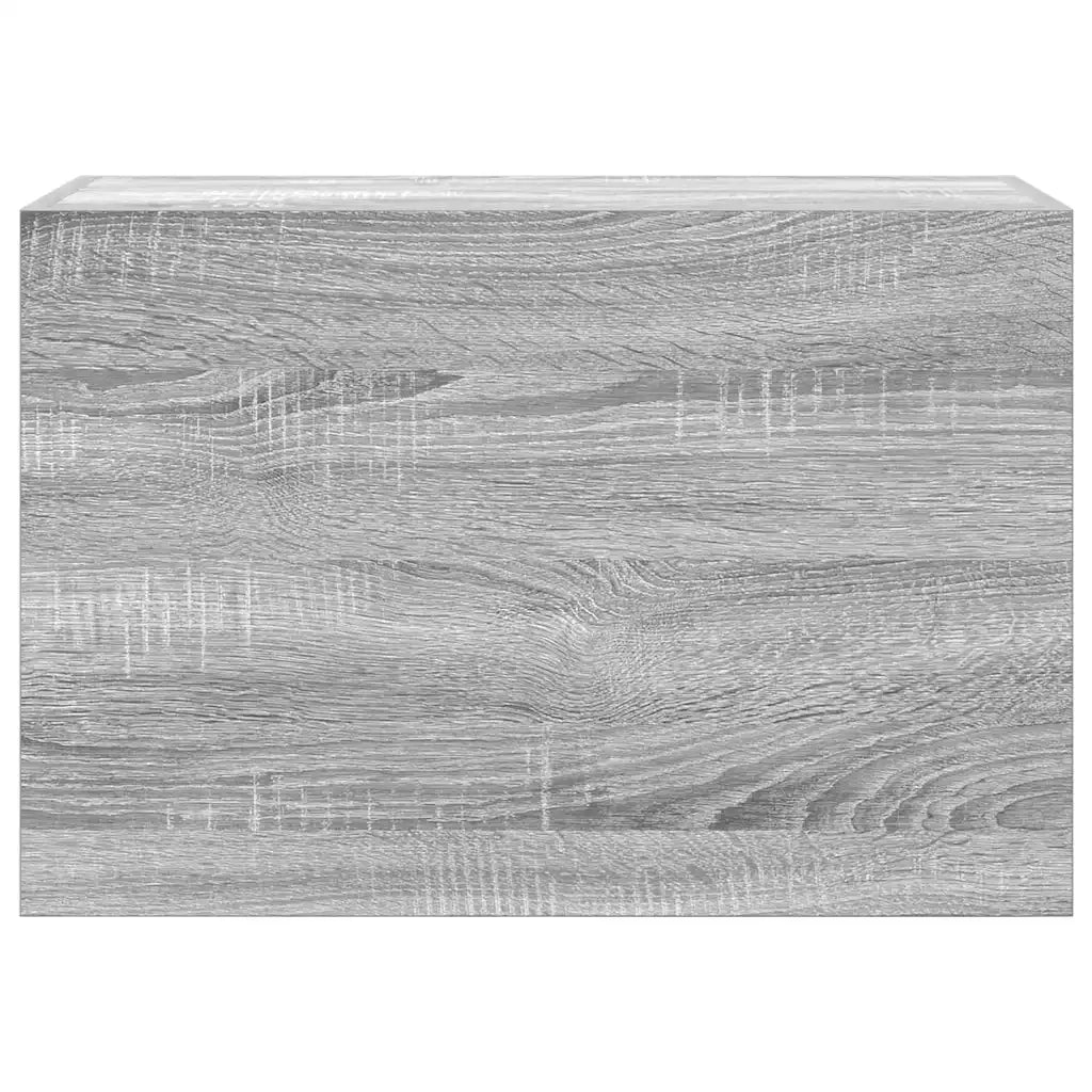 Mobile da Bagno Grigio Sonoma 60x25x40 cm in Legno Multistrato