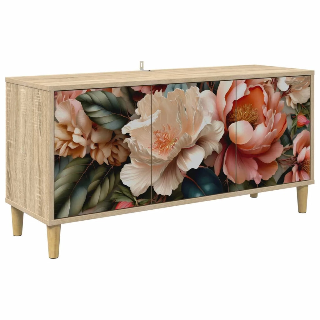 Mobile TV BORNE 102 x 33 x 50 cm Sonoma Legno ingegnerizzato 8007076