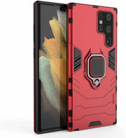 Otturatore per smartphone da 360 gradi girevole per Samsung Galaxy S22 Ultra 5G, colore rosso
