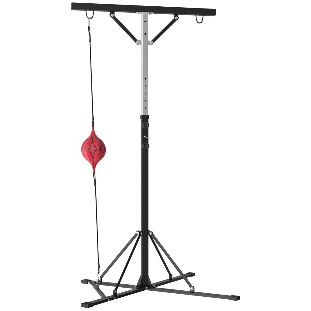 Appendiabiti per speedball ¨C zephmum ¨C nero, metallo, 160x145x175-220 cm