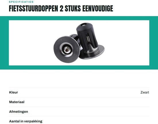 Supporti sterzatura di alta qualità - Antiscivolo - Leggeri - Duraturi - Adatti per diametro sterzo 17,5-21,9 mm - Supporto sterzatura