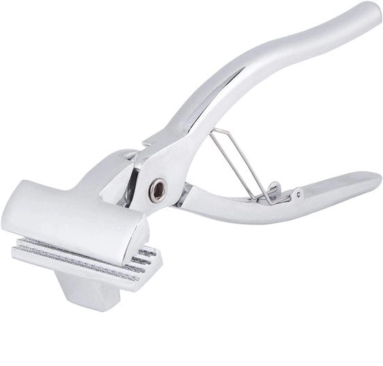 Taglierino per vele Professionale - Ritorno elastico rivestito - Maniglie antiscivolo - Materiale di fissaggio in acciaio inox - Robusto e duraturo - Maniglia comoda - Taglierino per vele in tela