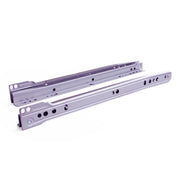 Guide per cassetti a rullino - 300 mm. - argento