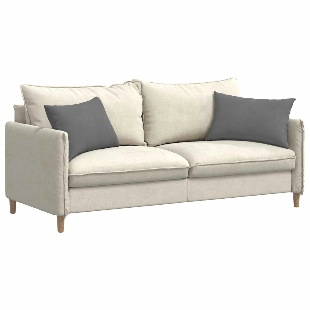 Cuscini da Divano 2 pcs Grigio scuro 60 x 40 cm Tessuto