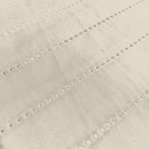 Copridivano Trapuntato con Penisola Destra Seduta 290 cm in Microfibra Panna