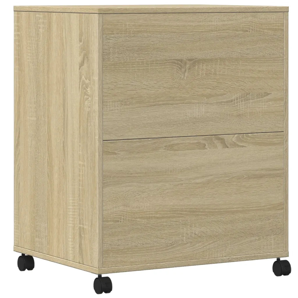 Supporto per Stampante con Ruote Rovere Sonoma 60x48x74 cm CFW8742325