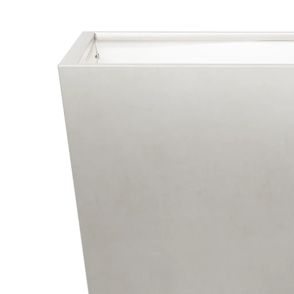 Fioriere da Giardino 2 pz 40x40x40 cm in Acciaio Inox 851061